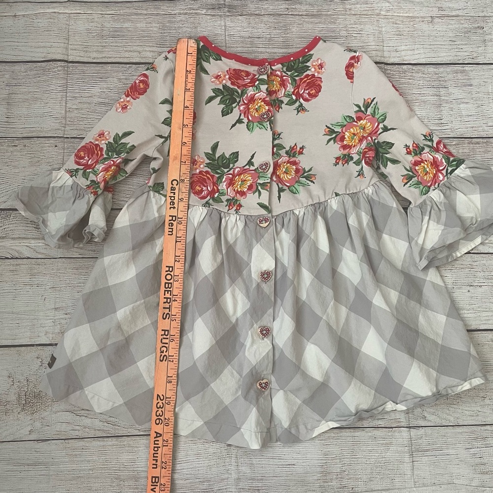 Matilda Jane High-Low Top with Roses Size 8 - Picture 4 of 5